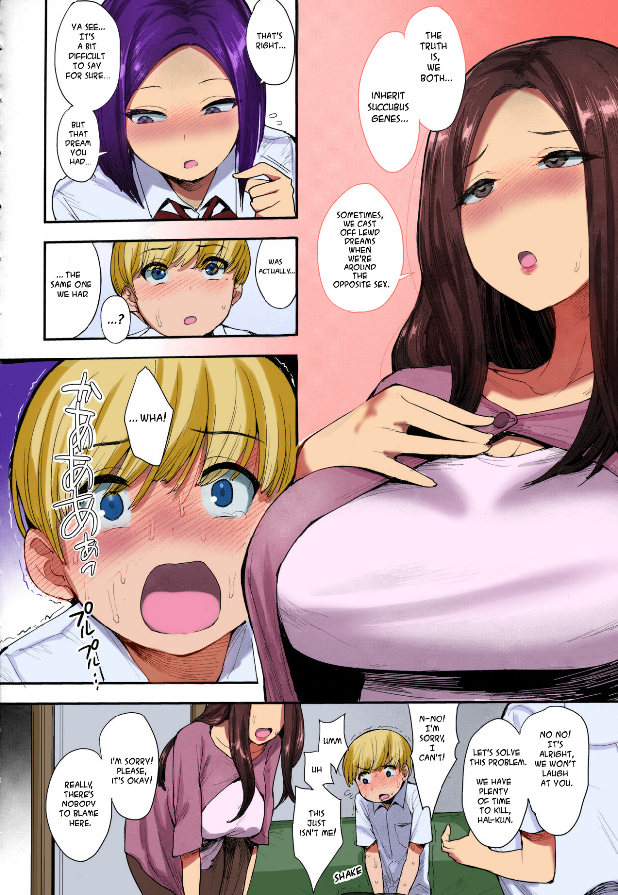 Hentai Manga Comic-A Succubus' Neighbor (Color)-Read-9